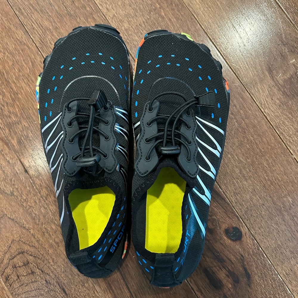 Black and Blue Sport Water Shoes